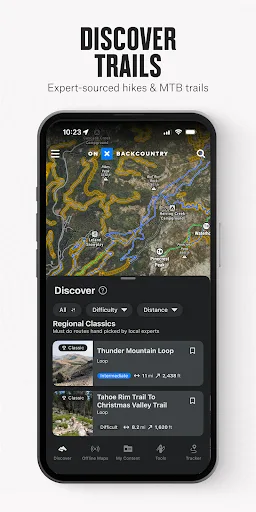 onX Backcountry Trail Maps GPS screenshot 4