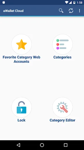 aWallet Cloud Password Manager screenshot 1