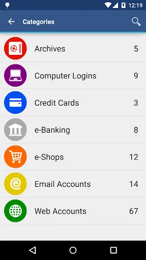 aWallet Cloud Password Manager screenshot 2