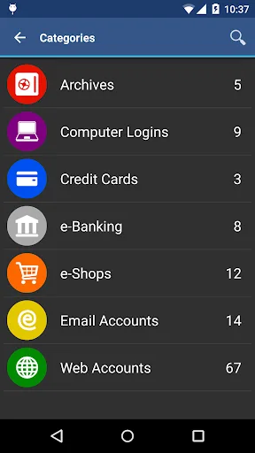 aWallet Cloud Password Manager screenshot 3