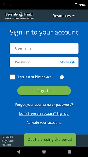 MyBaystate screenshot 3