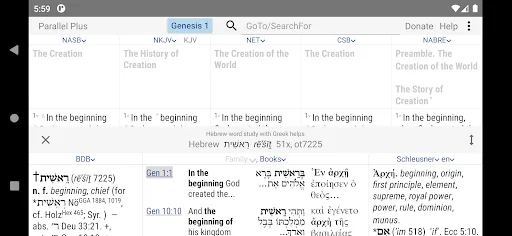 Parallel Plus® Bible-study app screenshot 5