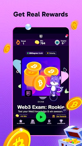 BitDegree: Play & Earn Crypto screenshot 1