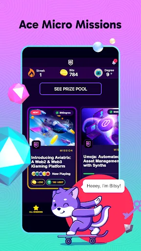 BitDegree: Play & Earn Crypto screenshot 2