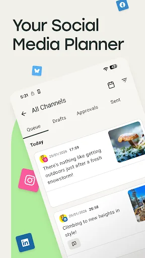 Buffer: Social Media Scheduler screenshot 1