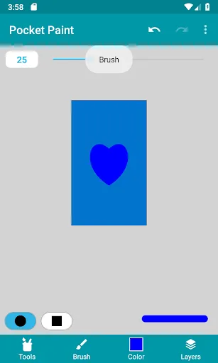 Pocket Paint: draw and edit! screenshot 1