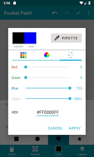 Pocket Paint: draw and edit! screenshot 3