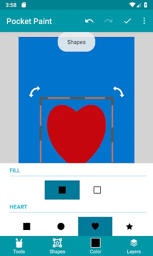 Pocket Paint: draw and edit! screenshot 4