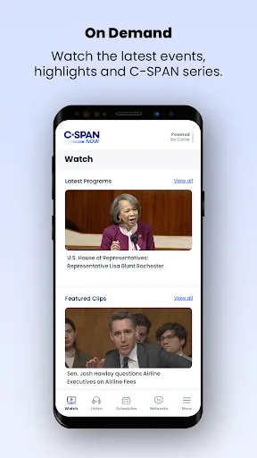 C-SPAN Now screenshot 2