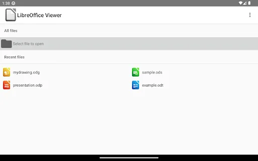 LibreOffice Viewer screenshot 5