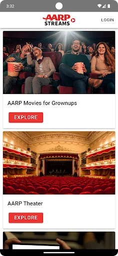 AARP Streams screenshot 1