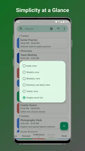 Fossify Calendar screenshot 2