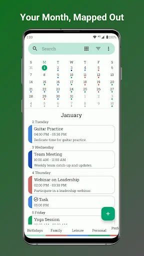 Fossify Calendar screenshot 4