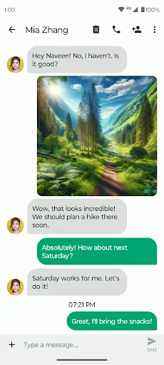 Fossify Messages screenshot 2