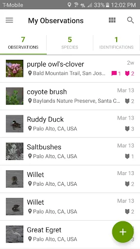 iNaturalist screenshot 3