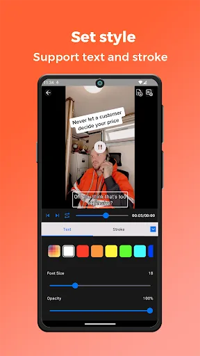 Captions for talking videos screenshot 5