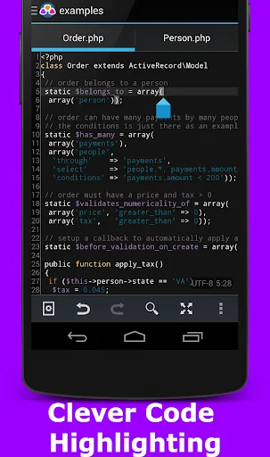 AWD - PHP/HTML/CSS/JS IDE screenshot 1