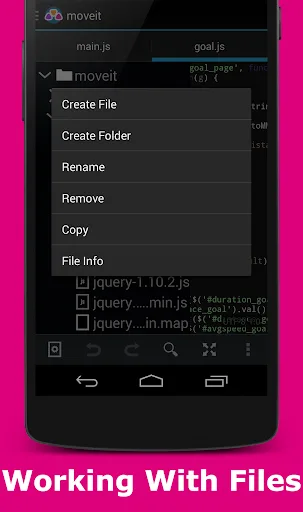 AWD - PHP/HTML/CSS/JS IDE screenshot 3