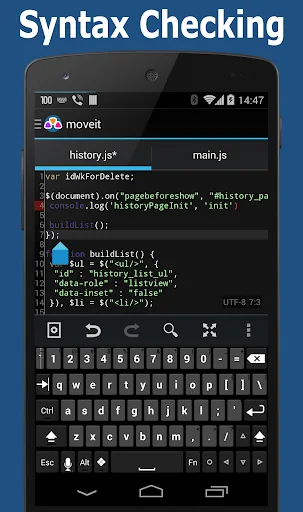 AWD - PHP/HTML/CSS/JS IDE screenshot 4