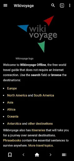 Offline Travel Guide screenshot 1