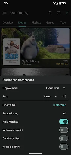 Yatse: Kodi remote and cast screenshot 4