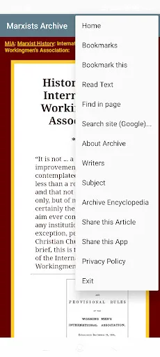 Archive Marxist: Library screenshot 3