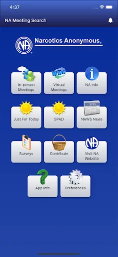 NA Meeting Search screenshot 1