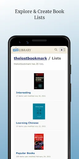 Open Library screenshot 4