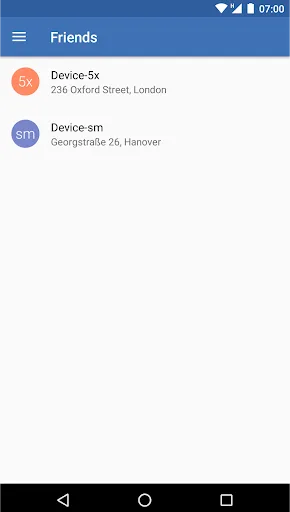 OwnTracks screenshot 2