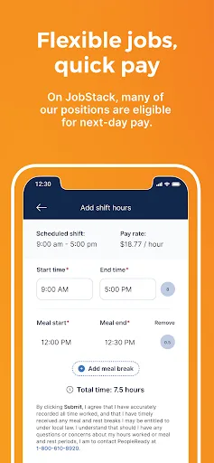 JobStack for Work | Daily Pay screenshot 3