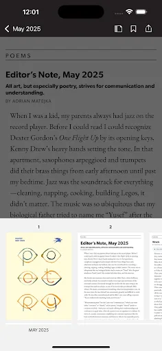 Poetry Magazine screenshot 2