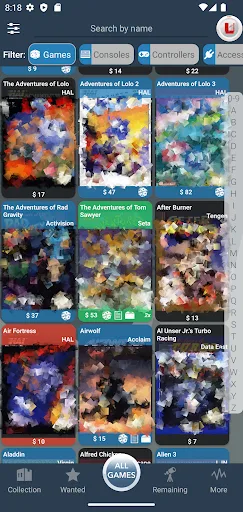 Retro Game Collector #database screenshot 4