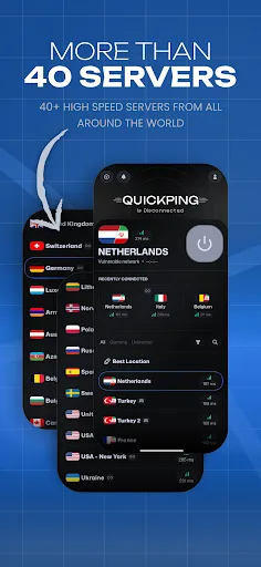 QuickPing: Fast & Secure VPN screenshot 2