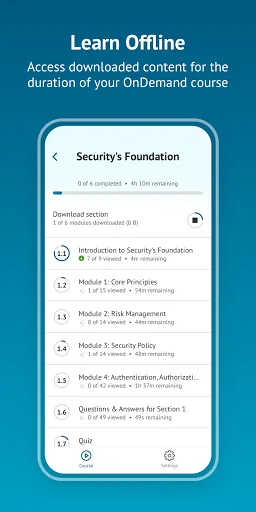 SANS OnDemand screenshot 4
