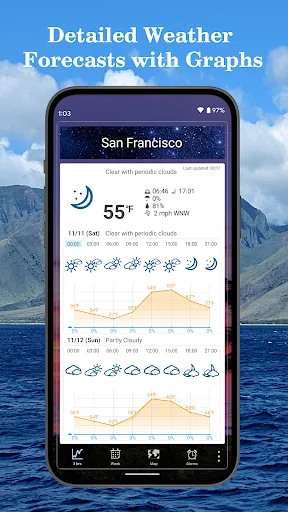 World Weather Clock Widget screenshot 2