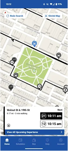 SEPTA screenshot 2