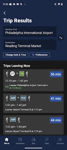 SEPTA screenshot 3