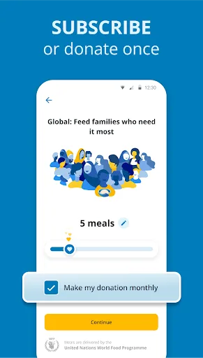 ShareTheMeal: Charity Donat‪e screenshot 5