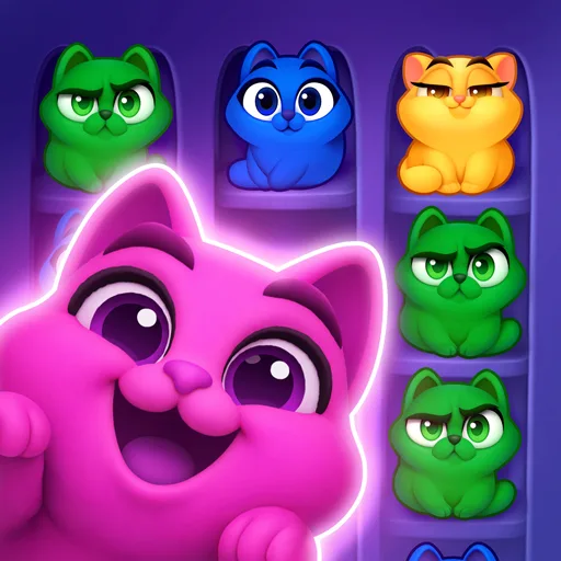 Kitty Sort: Twisted Tails