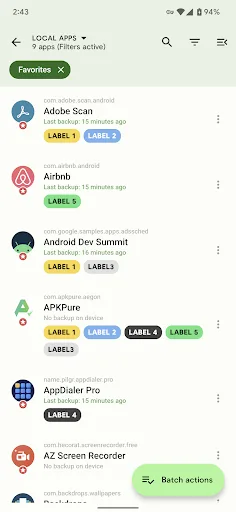 Swift Backup screenshot 2