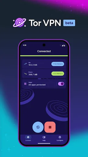 Tor VPN Beta screenshot 1