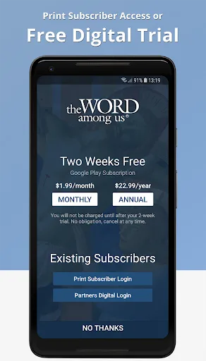 The Word Among Us Mass Edition screenshot 1