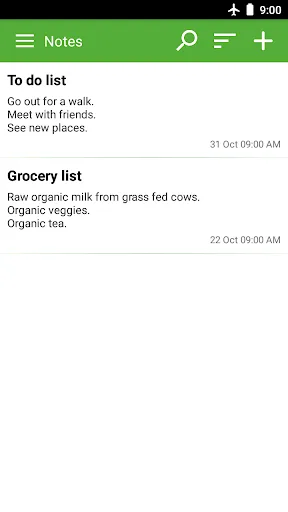 Simple notepad notes screenshot 1
