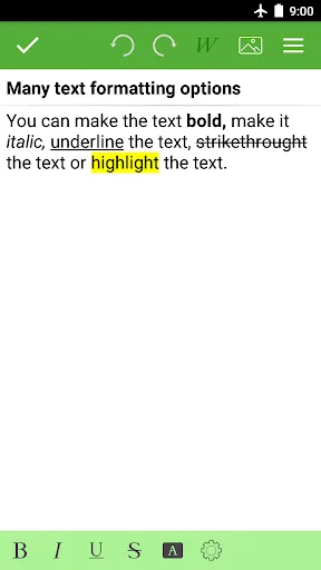 Simple notepad notes screenshot 2