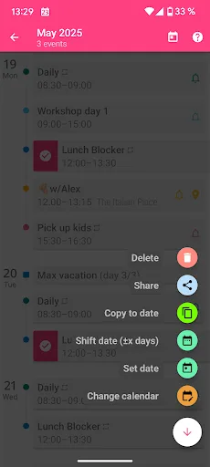aCalendar - your calendar screenshot 3