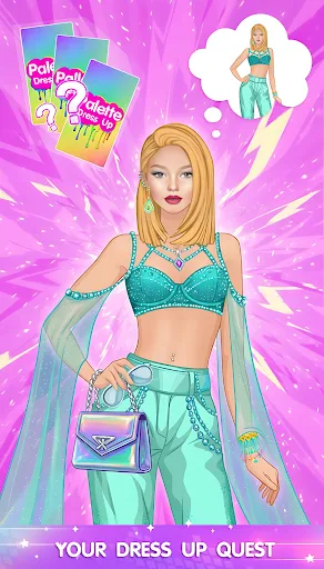 Palette Girl - Dress Up Games screenshot 4