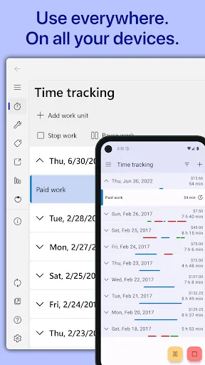 WorkingHours - Time Tracking screenshot 3