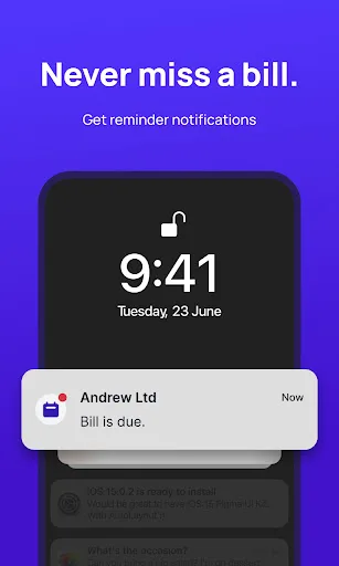Bill Reminder & Organizer App screenshot 3