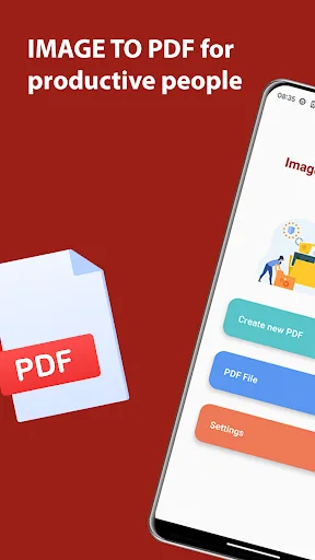 Image to PDF Converter screenshot 1