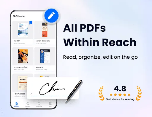 PDF Reader - PDF Editor screenshot 1